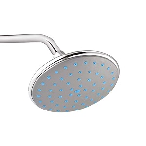 lipka rapid abs overhead rain shower 6 inches shower for bathroom with silicon nozzles without shower arm and flange