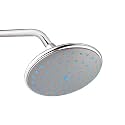 LIPKA Rapid ABS Overhead Rain Shower |6 Inches Shower for Bathroom| with Silicon Nozzles| Without Shower Arm and Flange