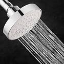 LIPKA Raq ABS Overhead Rain Shower |4 Inches Shower for Bathroom| with Silicon Nozzles| Without Shower Arm and Flange