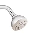 LIPKA Globe ABS Overhead Rain Shower |3.5 Inches Shower for Bathroom| with Silicon Nozzles| Without Shower Arm and Flange