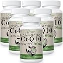 Liposomal CoQ10 800mg Ubiquinol Softgel, Max Absorption Ubiquinol Coenzyme Q10, Ubiquinol CoQ10 Supplement for Antioxidant, Heart Function & Energy Production, Pure CoQ10 800mg, 360 Vegan Softgels