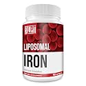 Liposomal Fe Iron Supplement for Women, 65 mg Iron Supplement with Folic Acid &amp; Vitamin B12 for Men, Daily Blood &amp; Energy Support for Adults Iron Deficiency 60 Softgels (1 Bottle)