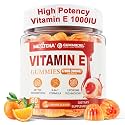 Liposomal Vitamin E Gummies 1000IU, Natural Form of Vit E Mixed Tocopherol