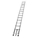 Lippert On-The-Go Portable, Telescoping RV Ladder - 14.5' — Enhanced Stability and Safety - Retracts to 35.75" - Sturdy 330 lb. Capacity - Compatible with Lippert Ladder Receiver - 2021126697