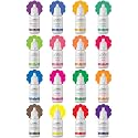 Liquid Colours (Signature Collection + Essential Collection) for Bath Bomb & Melt & Pour Soap Making - Set of 16 (15 ml Each)