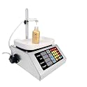 Liquid Filling Machine, Liquid Bottle Filling Machine,140W Portable Al LCD Display Automatic Bottle Filler,Electric Al C-1-50ml