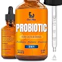Liquid Probiotics for Dogs & Cats, 6 Billion CFU, Digestive Support, 2 Oz