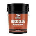 Liquid Rubber Rock Glue for Landscaping - Pea Gravel Stabilizer, 5 Gallon