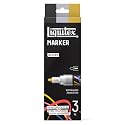 Liquitex Acrylic Paint Markers, Set of 3, Accent Colors, 2mm Nibs