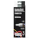Liquitex Acrylic Paint Markers, Set of 3, Monochrome Colors, 2mm Nibs