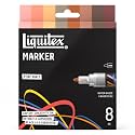 Liquitex Acrylic Paint Markers, Set of 8, Portrait Colors, 2mm Nibs