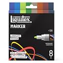 Liquitex Acrylic Paint Markers, Set of 8, Landscape Colors, 2mm Nibs