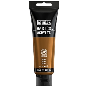 liquitex basics acrylic color bronze