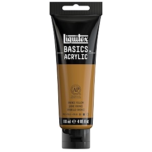 liquitex basics acrylic color bronze yellow