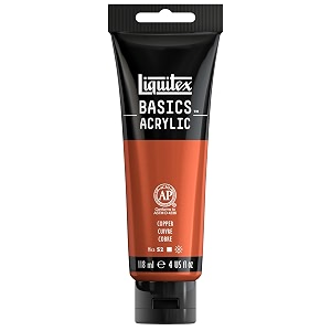 liquitex basics acrylic color copper