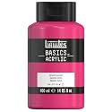 Liquitex Basics Acrylic Paint Colours, 13.5-oz Bottle, Medium Magenta