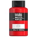 Liquitex Basics Acrylic Paint, 13.5-oz Bottle, Primary Red, 13 Fl