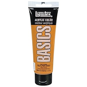 liquitex basics acrylic color raw sienna