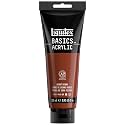 Liquitex BASICS Acrylic Paint, 8.5-oz Tube, Burnt Sienna