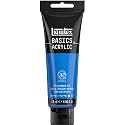 Liquitex BASICS Acrylic Paint, 4-oz tube, Cerulean Blue Hue