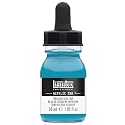 Liquitex Professional Acrylic INK! 1-oz Jar, Cerulean Blue Hue