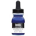 Liquitex Professional Acrylic Ink 1-oz jar, Phthalocyanine Blue (Green Shade)