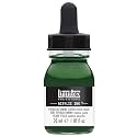 Liquitex Professional Acrylic Ink 1-oz jar, Phthalocyanine Green (Yellow Shade)