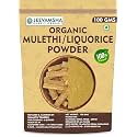 Liquorice (Mulethi) Powder 100gms | Organic Pure &amp; Natural | | Ayurvedic Herbal Powder for Immunity, Digestion, Throat Care &amp; Face Care | No Additives | Glycyrrhiza Glabra Root Powdered |