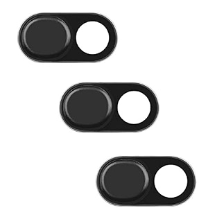 liramark metal webcam cover slide ultra thin laptop camera cover slide blocker pack of 3