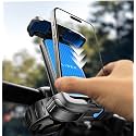 LISEN Bike Phone Holder for Bike Scooter Ebike Bicycle Motorcycle, Blue