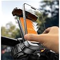 LISEN Bike Phone Holder for Bike Scooter Ebike Bicycle Motorcycle, Orange