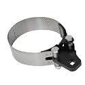 Lisle 53390 4-1/2'' HD Filter Wrench, 1-1/2'' Band, Oil Change Car Mechanic Tool