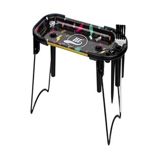 lit foldable metal ashtray tray with work table for hand-rolled cigarettes portable cigarette maker for king size amp 1 14 size travel-friendly
