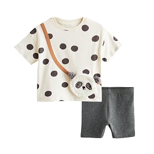 LitBud Toddler Girls Summer Outfits Clothing Sets