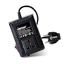 LiteFuze 500 Watt Step Up/Step Down Travel Voltage Converter, 220/110v to 110/220v converter with Type E/F Plug – Compatible with Hair Straightener, Camera, Laptop &amp; More