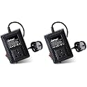 LiteFuze 500 Watt Step Up/Step Down Travel Voltage Converter, 220/110v to 110/220v Converter with Type G Plug – Compatible with Hair Straightener, Camera, Laptop &amp; More (Pack of 2)