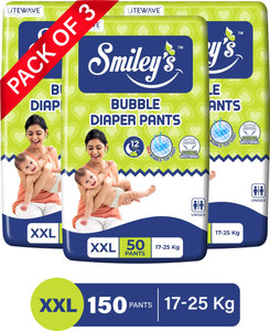 LITEWAVE Smileys Bubble Baby Diaper Pants with