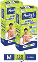 LITEWAVE Smileys Bubble Baby Diaper Pants Flexible
