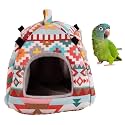 Litewoo Bird Bed Hammock Hanging Nest Tent Toy for Parrot Cage