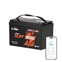Litime 12V 165Ah LiFePO4 Lithium Battery for Trolling Motors, Marine, RV