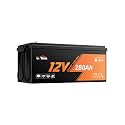 Litime 12V 280Ah LiFePO4 Lithium Battery, 3584Wh Deep Cycle RV Battery, Low-Temp Protection, Perfect for Campers, Van, Trailers, Truck, Solar System