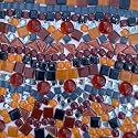 LITMIND 1.1LB Coffee Blend Irregular Crystal Glass Mosaic Tiles for Crafts - Perfect for Mosaic Art Projects, Puzzles, and Home Décor