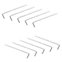 Litoexpe 10 Pieces 3/32" Hex Key Wrench Set