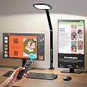 LitONES Desk Lighting for Video Calls and Home Office with Clamp