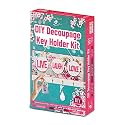 Little Birdie DIY Decoupage Acrylic Round Coasters Kit 3pc | Tea, Coffee, Juice Coaster Art &amp; Craft Kit | Coaster for Office, Home Table Decor | Craft Kit Gift for Kids &amp; Adults