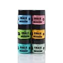 Little Birdie Home Decor Chalk Paint - 6Pcs X 20Ml 1 Kit (Colour Fusion) | Chalk Paint for Canvas, Wood Furniture, Wall, Home Decor, Glass, Terracotta Pots | Multi Surface Paint