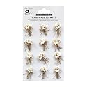 Little Birdie Artificial Flowers Handmade for Craft Bouquet Shabby Chic- 12pc | Paper Flowers for Decoration Craft | Small Flowers for Craft | Flowers for Home Decoration, Gift Wrapping,DIY Art Craft