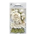 Little Birdie Artificial Flowers Handmade for Craft Rooney Shabby Chic- 23pc | Paper Flowers for Decoration Craft | Small Flowers for Craft | Flowers for Home Decoration, Gift Wrapping,DIY Art Craft
