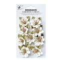 Little Birdie Artificial Flowers Handmade for Craft Wendy Shabby Chic- 9pc | Paper Flowers for Decoration Craft | Small Flowers for Craft | Flowers for Home Decoration, Gift Wrapping,DIY Art Craft