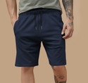 Little brothers Solid Men Dark Blue Regular